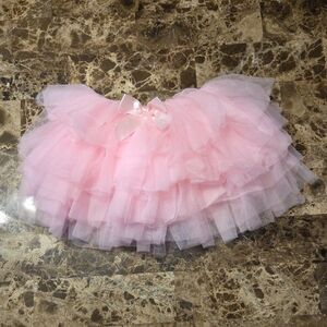 Pink Tulle Kids Skirt